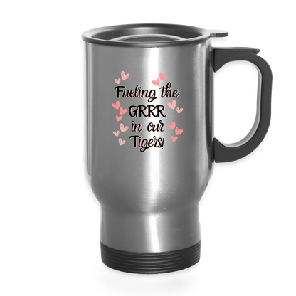 MPHS Fueling the GRRR Travel Mug - silver