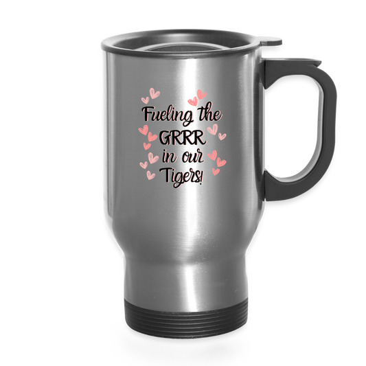 MPHS Fueling the GRRR Travel Mug - silver