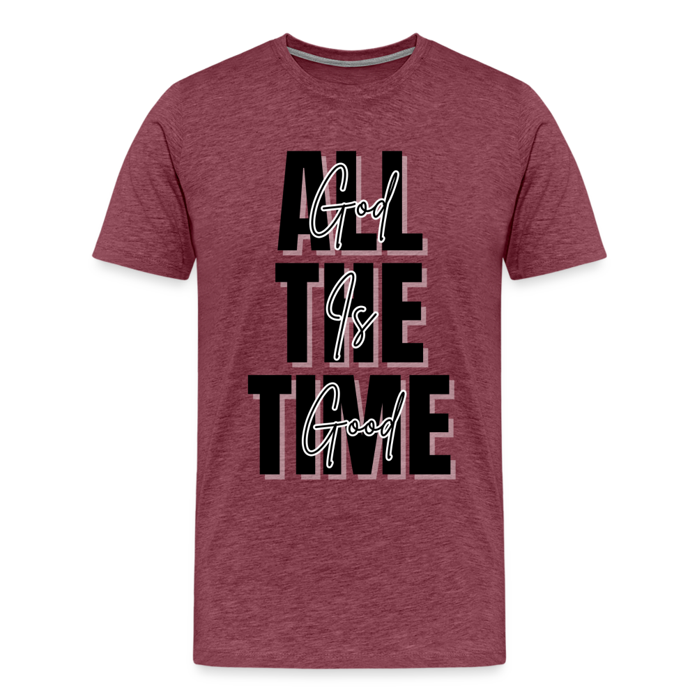 Psalm 34:8 Premium T-Shirt - heather burgundy