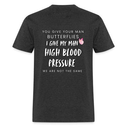 FWC Butterflies & High Blood Pressure Classic T-Shirt - heather black