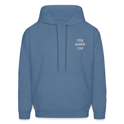 FWC Butterflies/ High blood Pressure Hoodie - denim blue