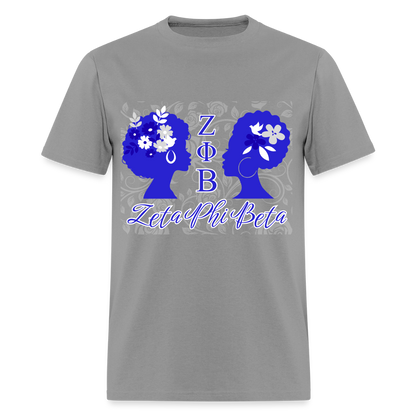 Customizable Zeta Phi Beta T-Shirt | GILDAN 5000 - rock