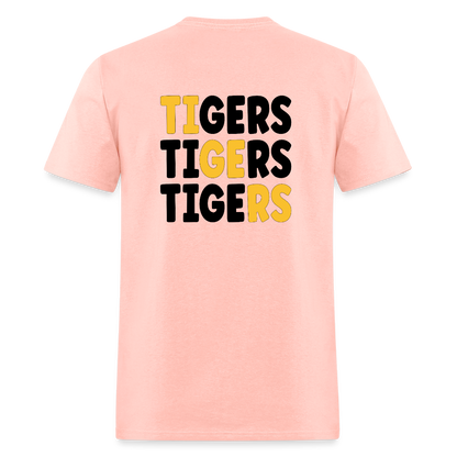 Tigers X 4 MPISD Child Nutrition Classic T-Shirt - blush pink 