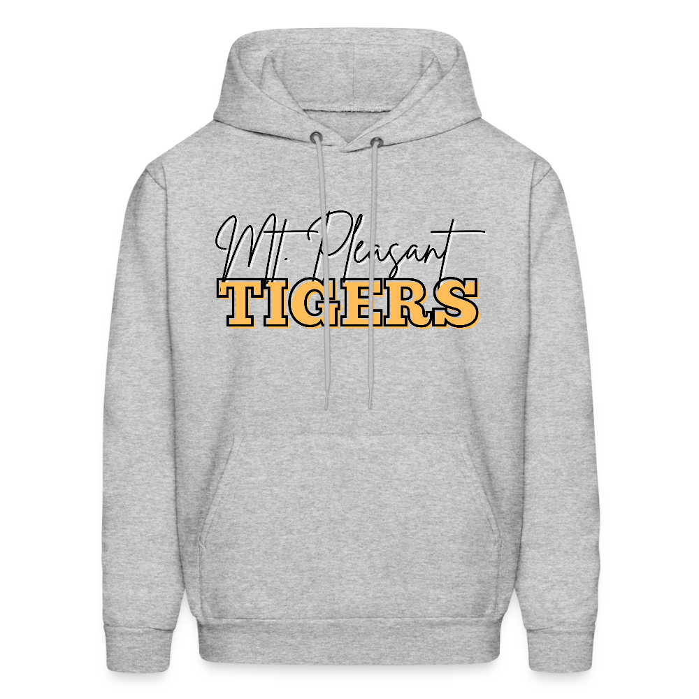 MP Tigers Bleed Black & Gold Men's Hoodie - heather gray