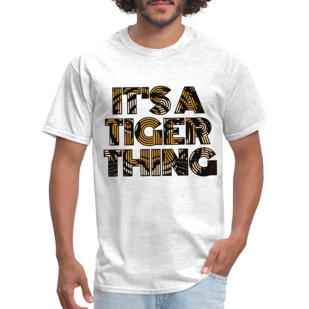Tiger Thing Unisex Classic T-Shirt - light heather gray