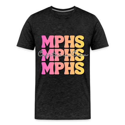 MPHS Cafeteria Crew 6-7 Times Premium Adult T-Shirt - charcoal grey