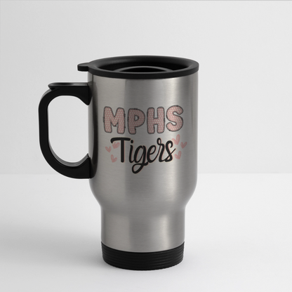 MPHS Fueling the GRRR Travel Mug - silver