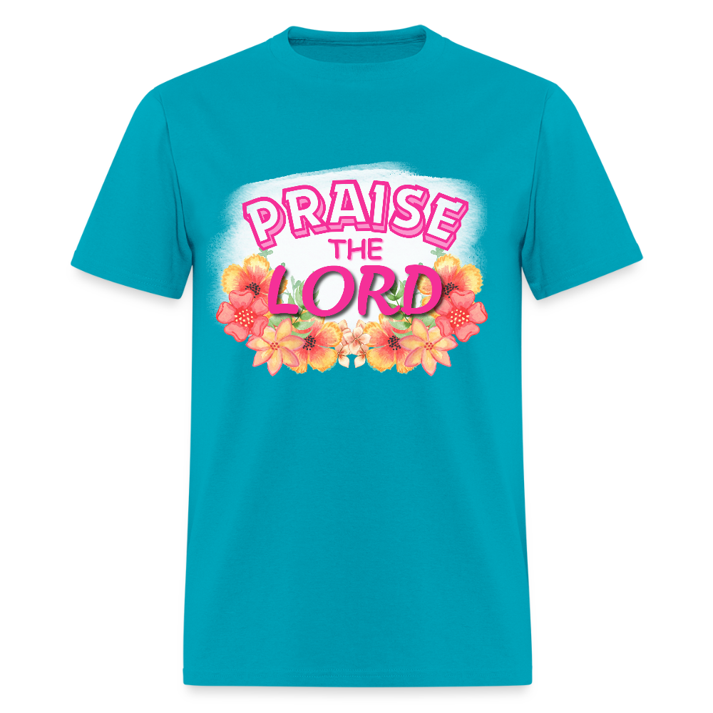 Praise the Lord Unisex Classic T-Shirt - turquoise