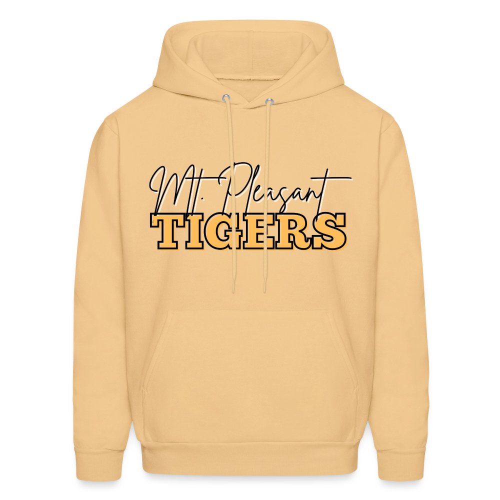 MP Bleed Black and Gold Hoodie - light gold 