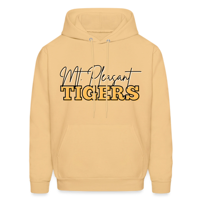 MP Bleed Black and Gold Hoodie - light gold 