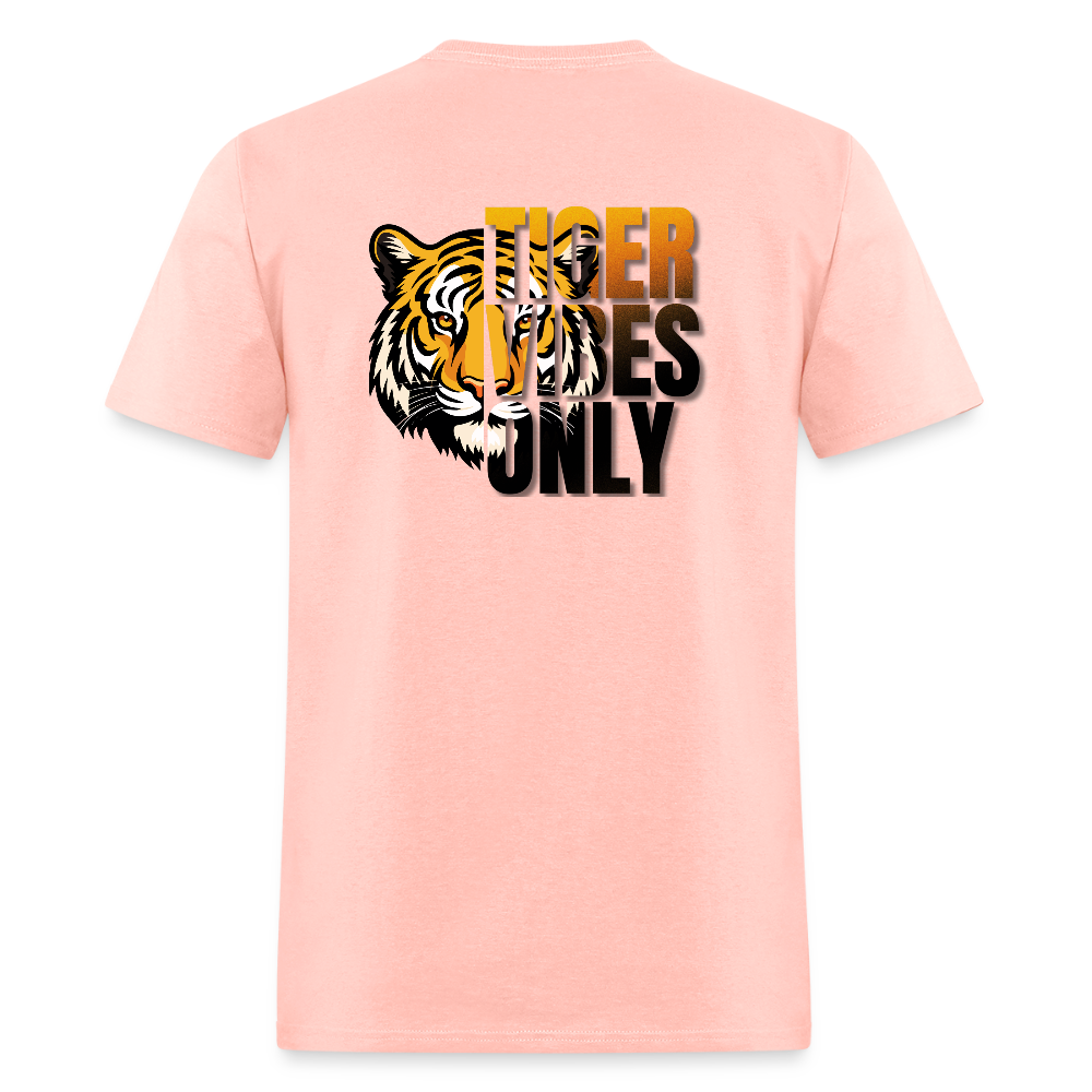 Tiger Vibes Only Black & Gold MPISD Child Nutrition T-Shirt - blush pink 