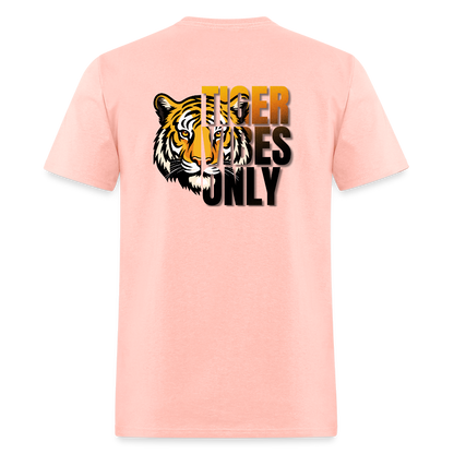 Tiger Vibes Only Black & Gold MPISD Child Nutrition T-Shirt - blush pink 