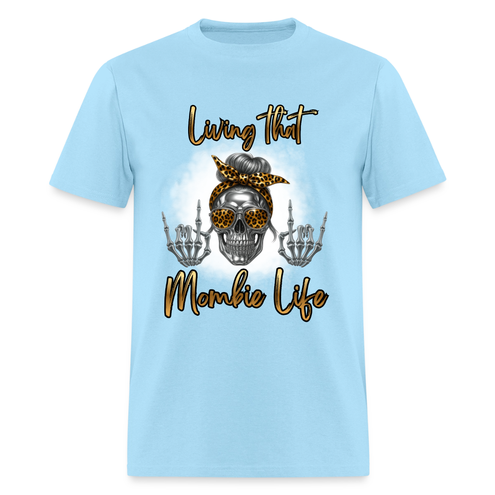 Mombie Life T-Shirt | GILDAN 5000 - powder blue