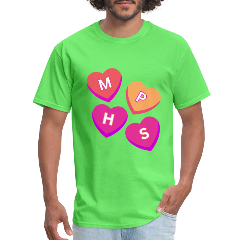 MPHS Convo Hearts Classic T-Shirt - kiwi