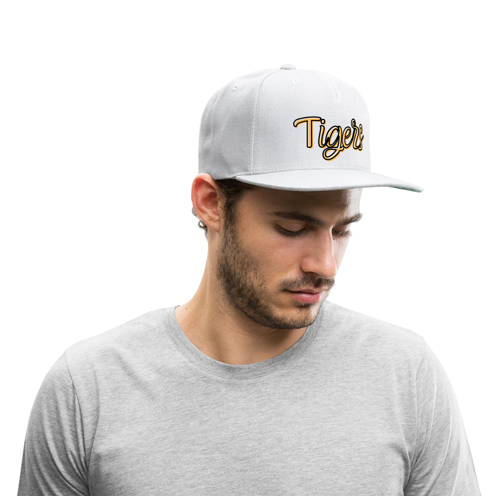 Tigers Snapback Baseball Cap - white
