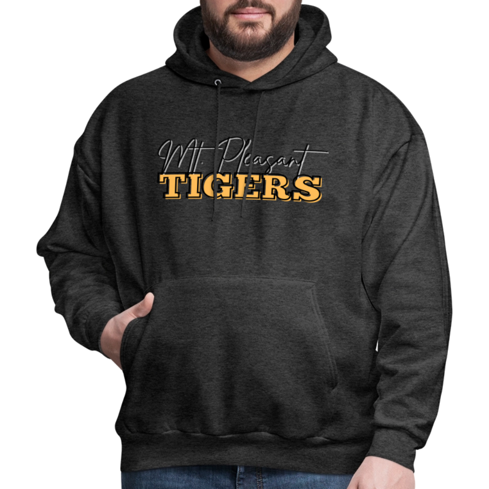 MP Bleed Black and Gold Hoodie - charcoal grey
