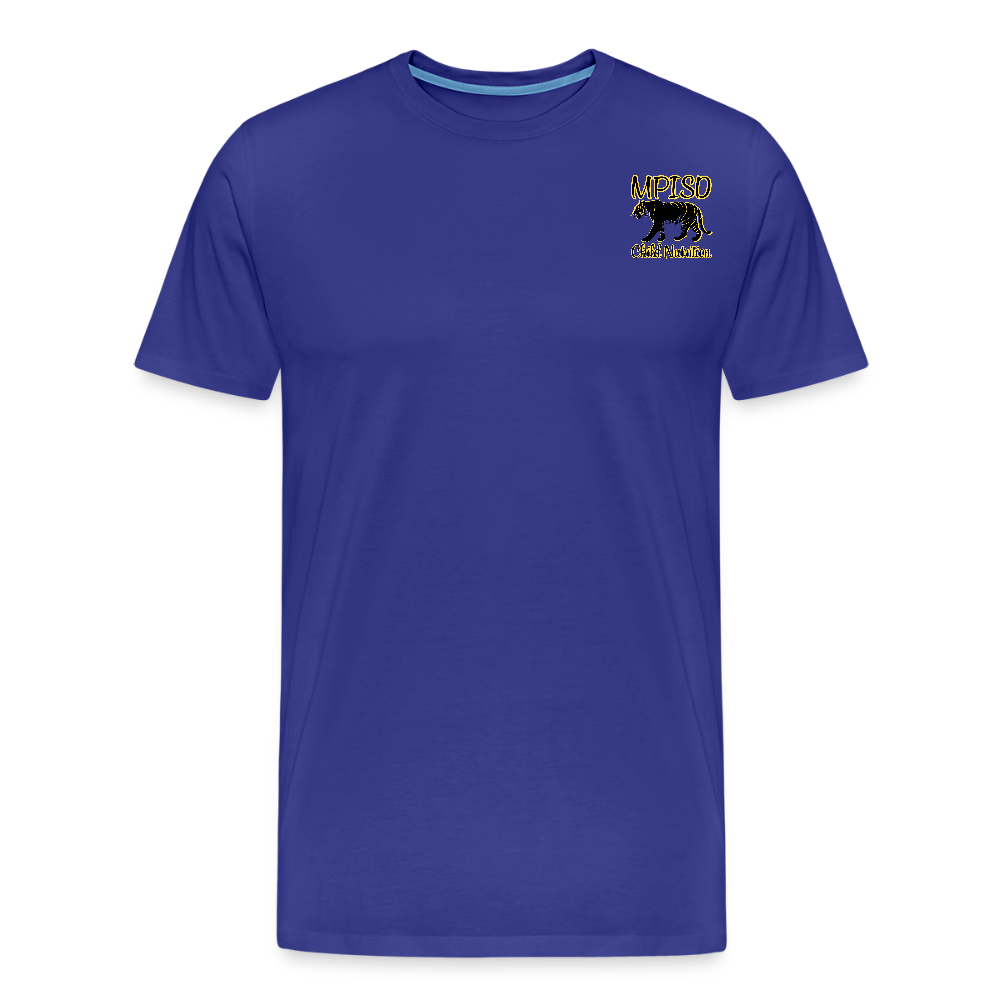 Child Nutrition Logo & Motto Premium T-Shirt - royal blue