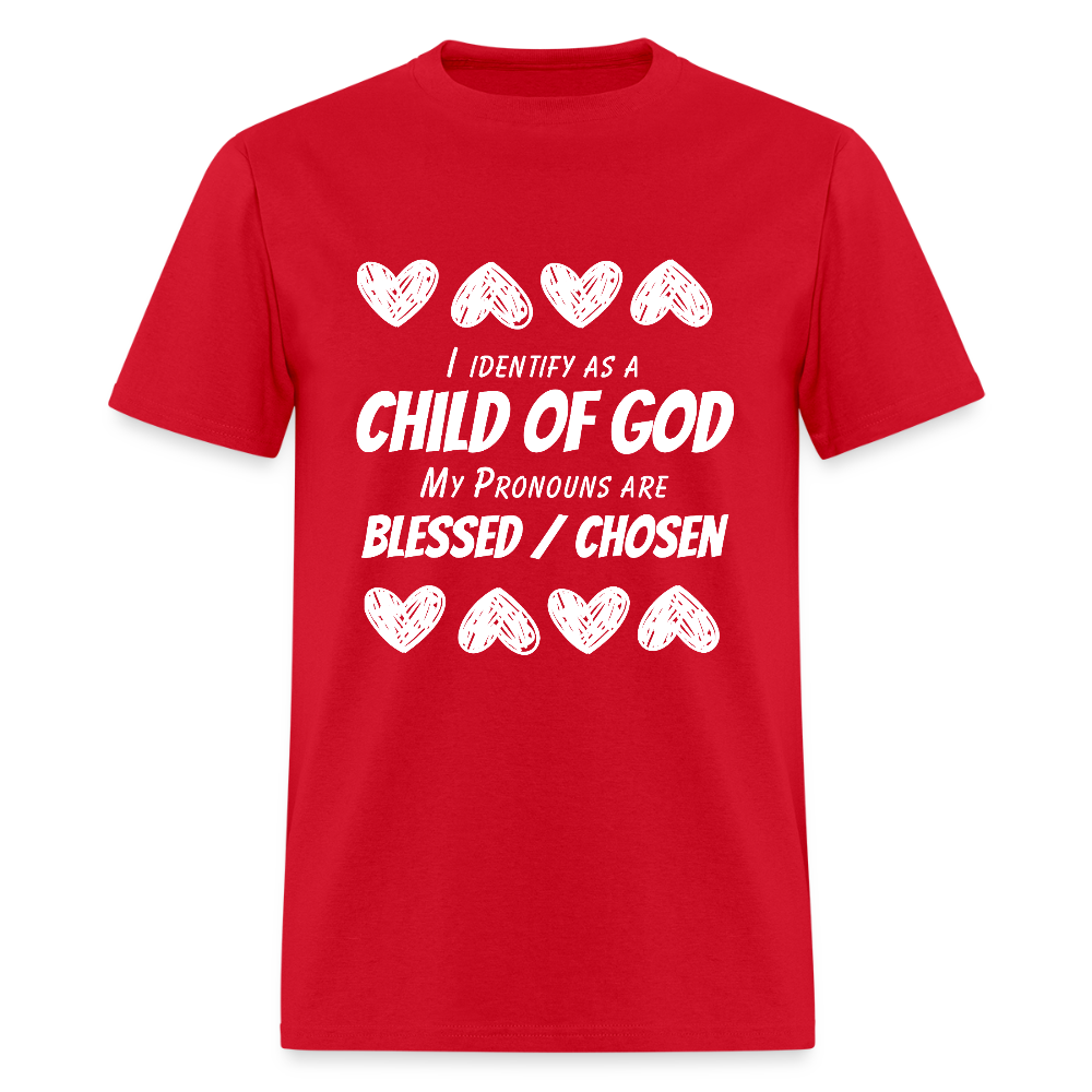 Child of God Hearts Classic T-Shirt - red