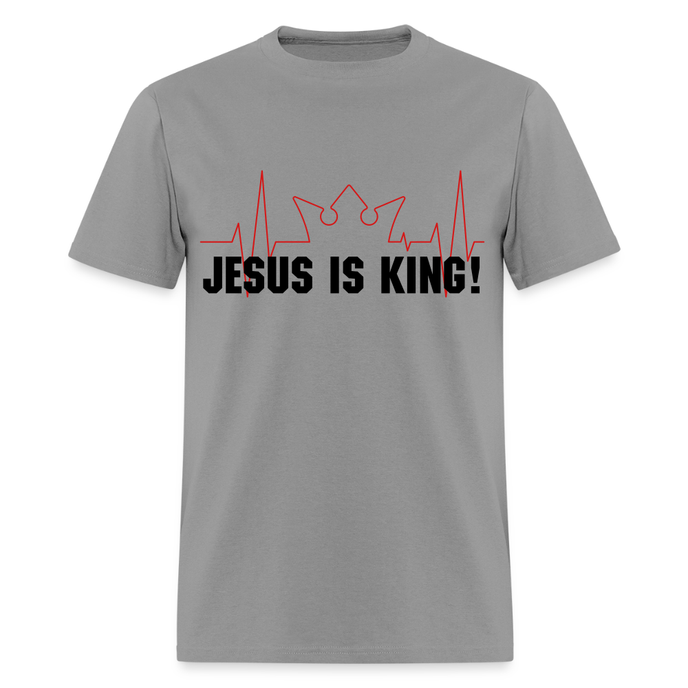 Jesus is King Men's T-Shirt | GILDAN 5000 - rock