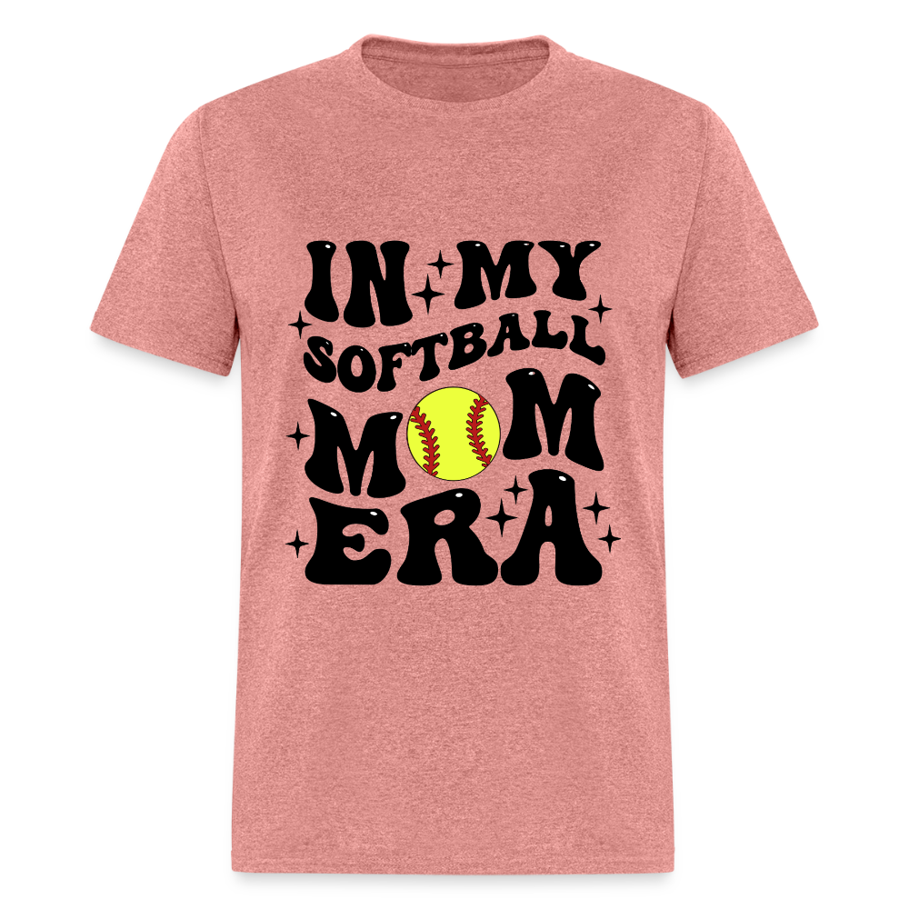 Softball Mom Era Classic T-Shirt - heather mauve