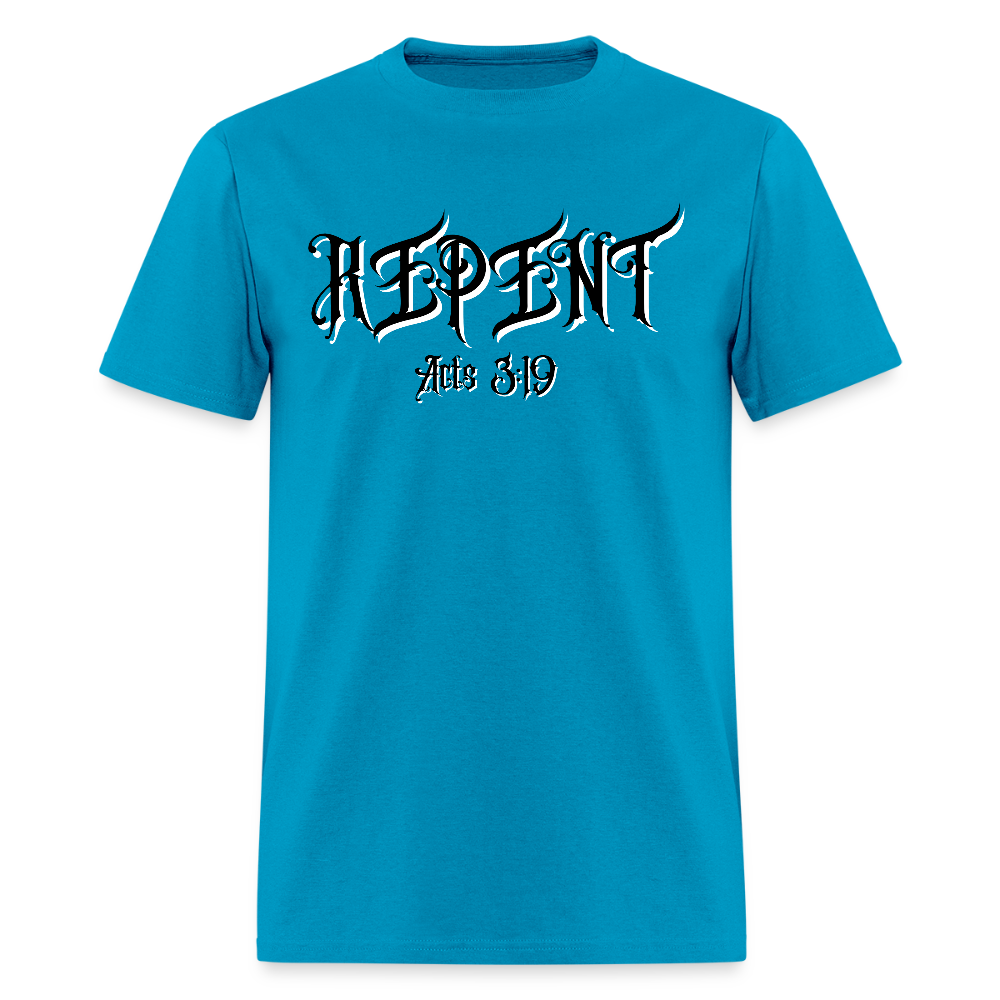 REPENT T-Shirt | GILDAN 5000 - turquoise