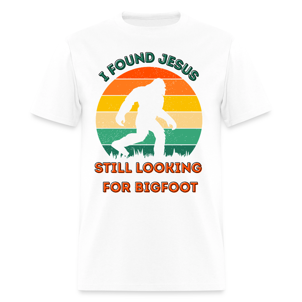 I Found Jesus T-Shirt | GILDAN 5000 - white