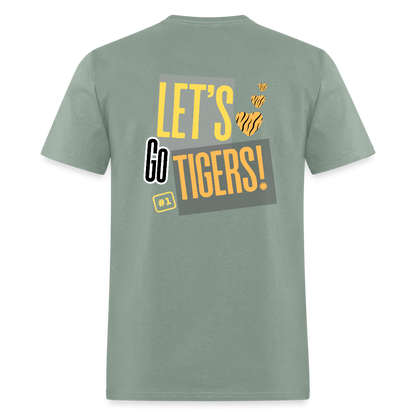 Let's Go Tigers! MPISD Child Nutrition Classic T-Shirt - sage