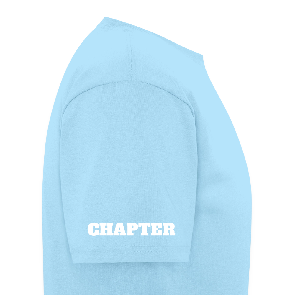 Customizable Zeta Phi Beta T-Shirt | GILDAN 5000 - powder blue