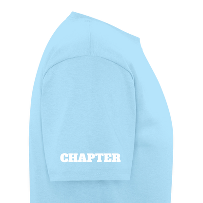 Customizable Zeta Phi Beta T-Shirt | GILDAN 5000 - powder blue