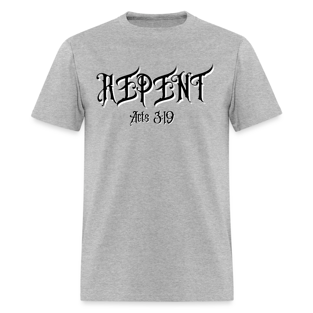 REPENT T-Shirt | GILDAN 5000 - heather gray