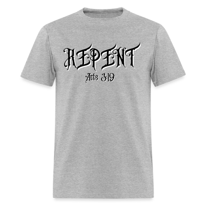 REPENT T-Shirt | GILDAN 5000 - heather gray