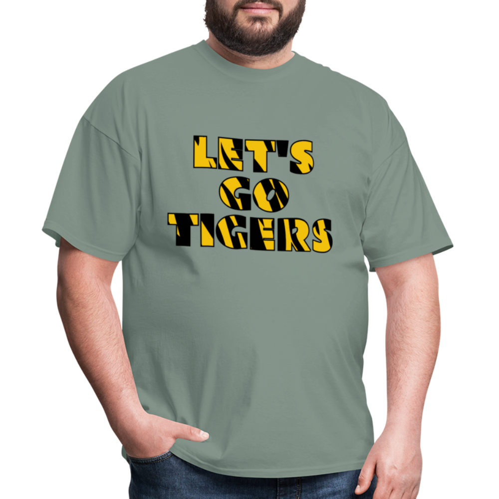 Let's Go Tigers Unisex Classic T-Shirt - sage