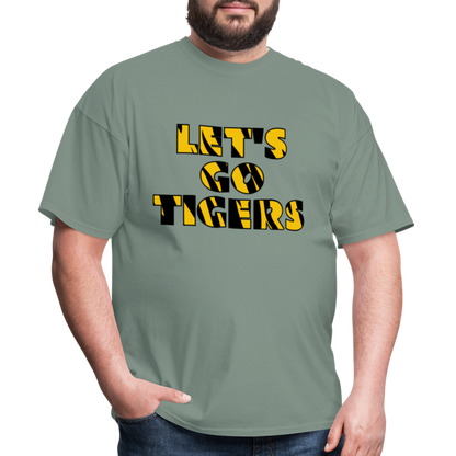 Let's Go Tigers Unisex Classic T-Shirt - sage