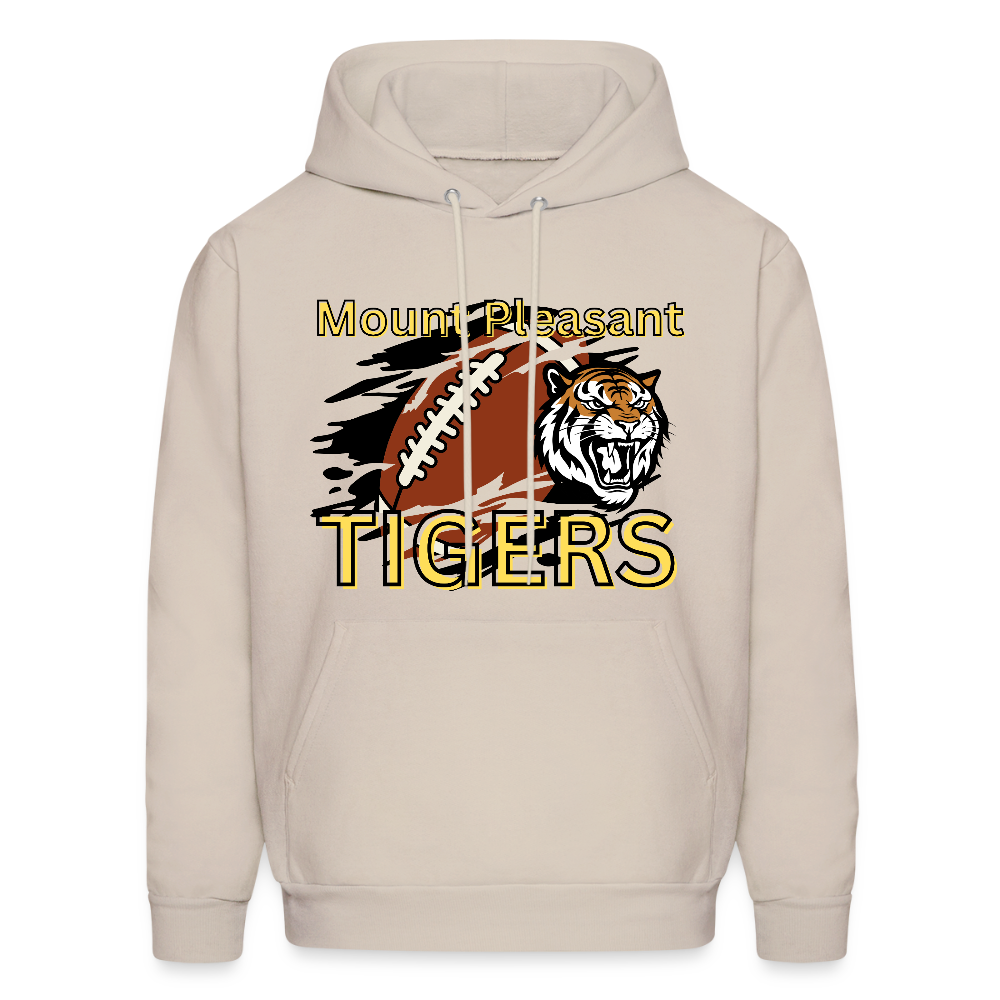 MP Tigers Football Men's Hoodie - Sand