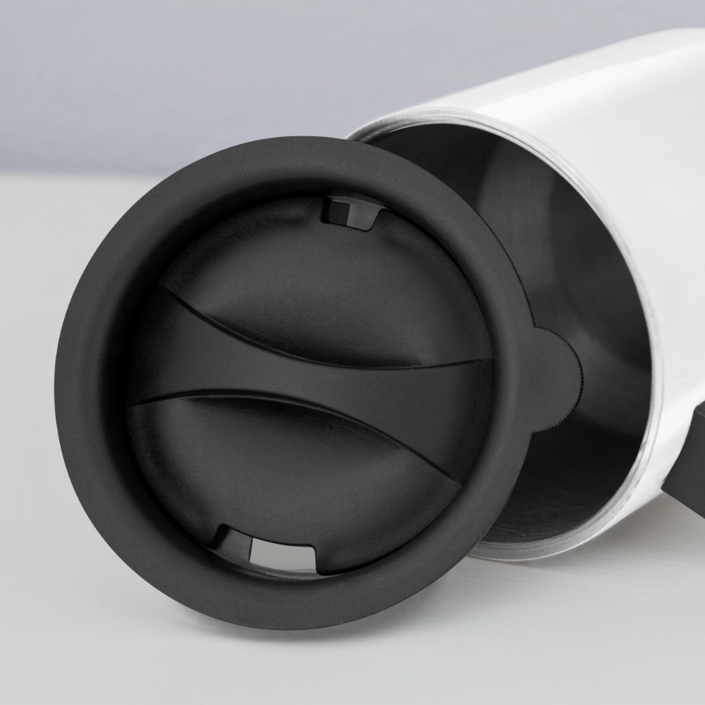 MP Tigers Bleed Black & Gold 14 oz Travel Mug - white