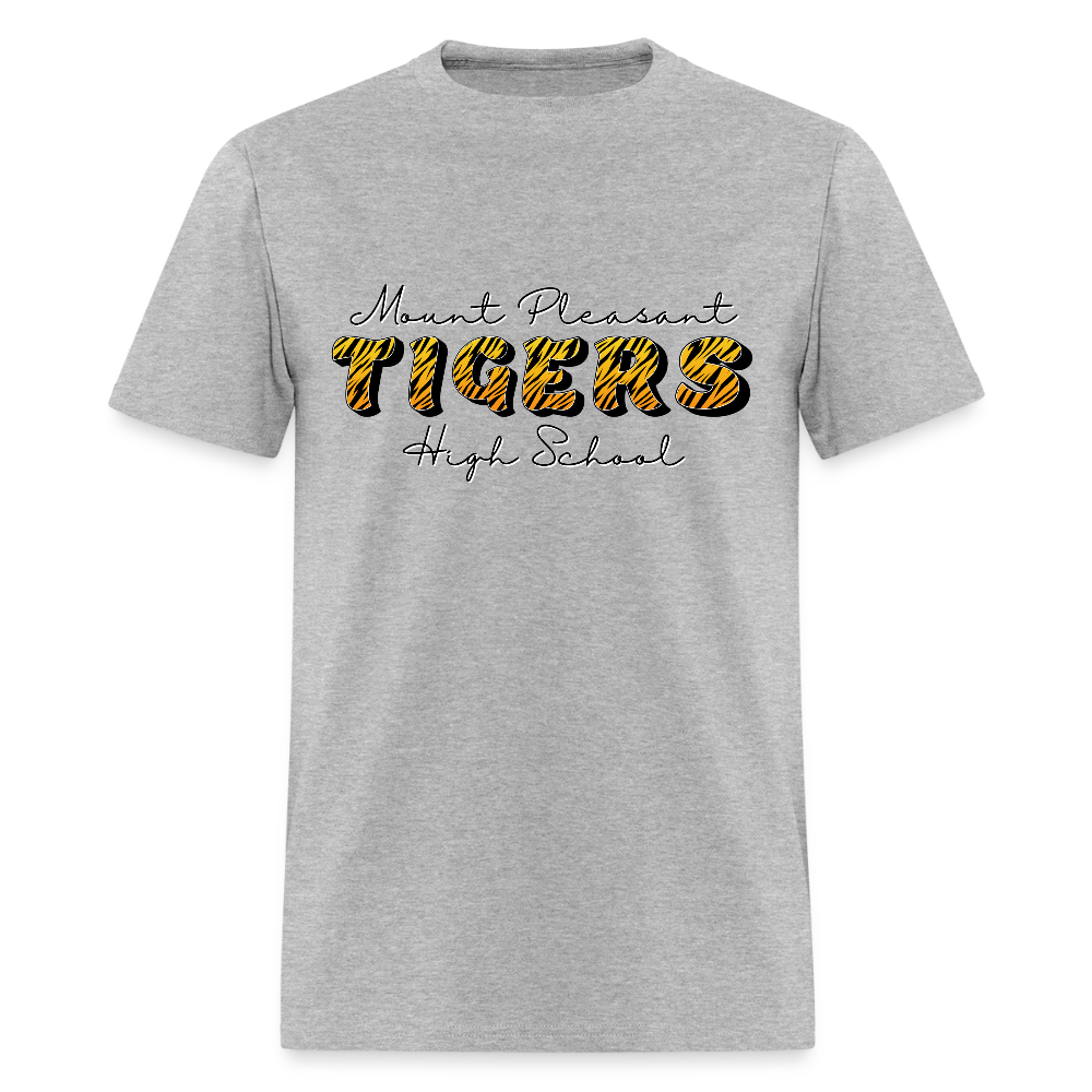Mount Pleasant High School Tigers Classic T-Shirt - heather gray