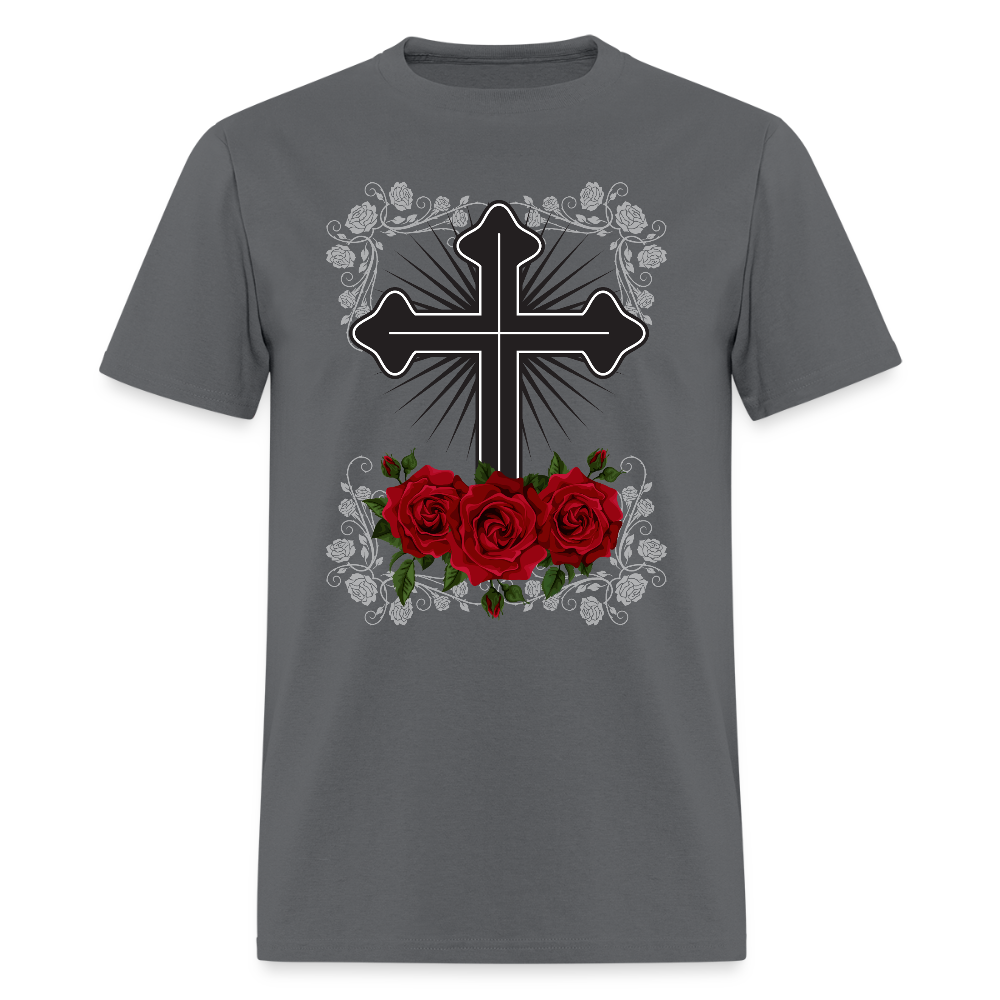 John 3:16 Classic T-Shirt - charcoal