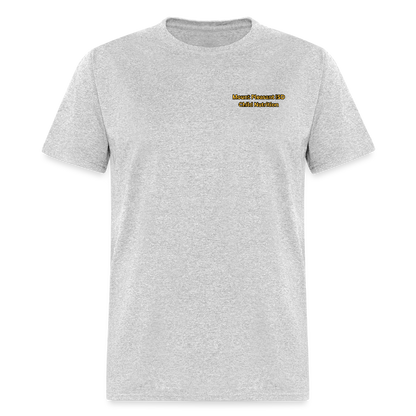 Tiger Vibes Only Black & Gold MPISD Child Nutrition T-Shirt - heather gray