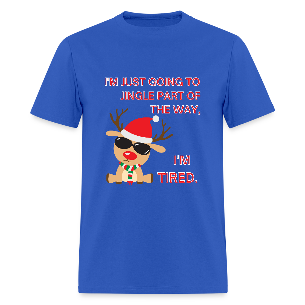 Jingle part of the way Classic T-Shirt - royal blue