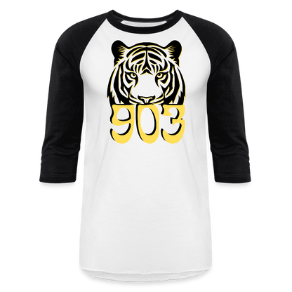 MP TIGERS 903 Baseball T-Shirt - white/black