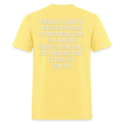 John 3:16 Classic T-Shirt - cornsilk