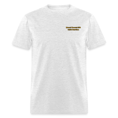Tiger Vibes Only Black & Gold MPISD Child Nutrition T-Shirt - light heather gray