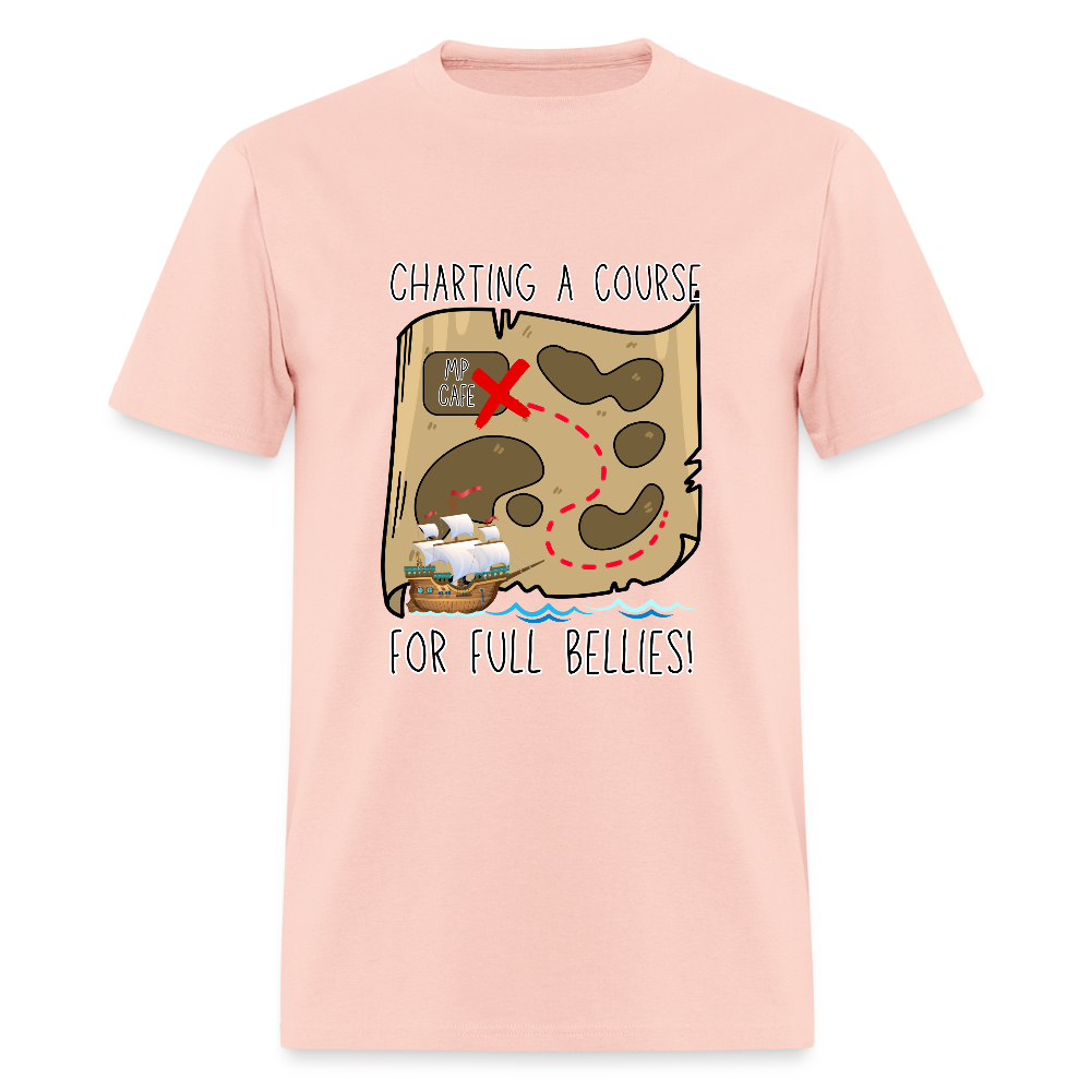 Charting a Course Classic T-Shirt - blush pink 