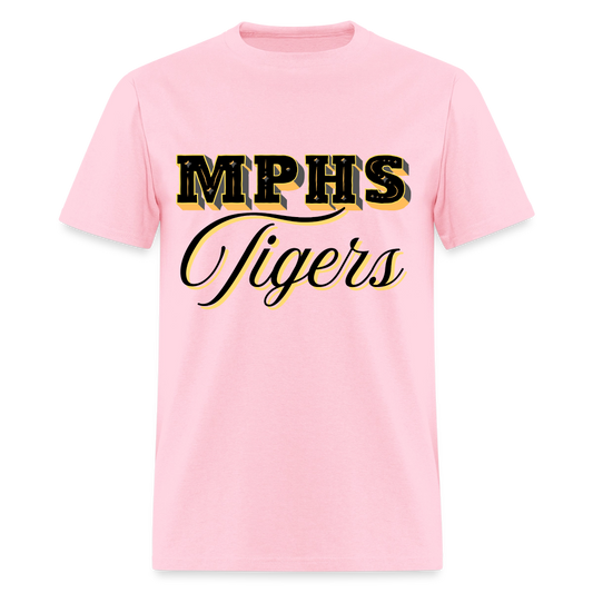 MPHS Tigers Western Block T-Shirt | GILDAN 5000 - pink