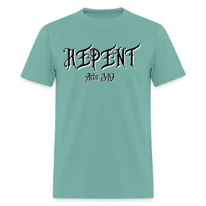 REPENT T-Shirt | GILDAN 5000 - aquatic