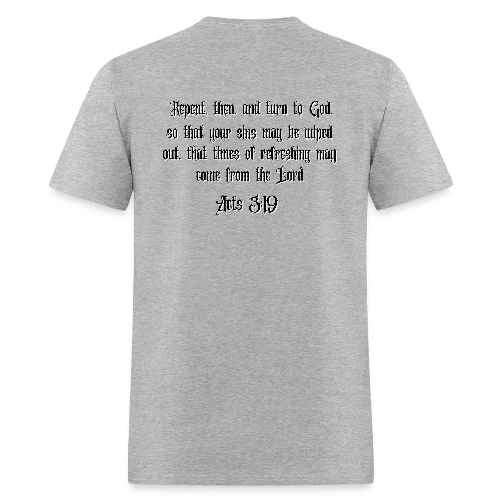 REPENT T-Shirt | GILDAN 5000 - heather gray