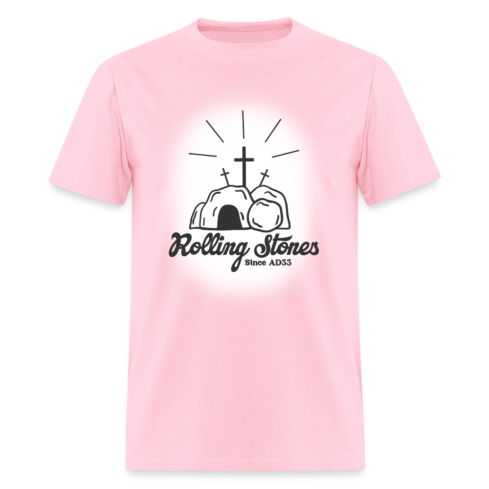 Rolling Stones Since AD33 T-Shirt | GILDAN 5000 - pink