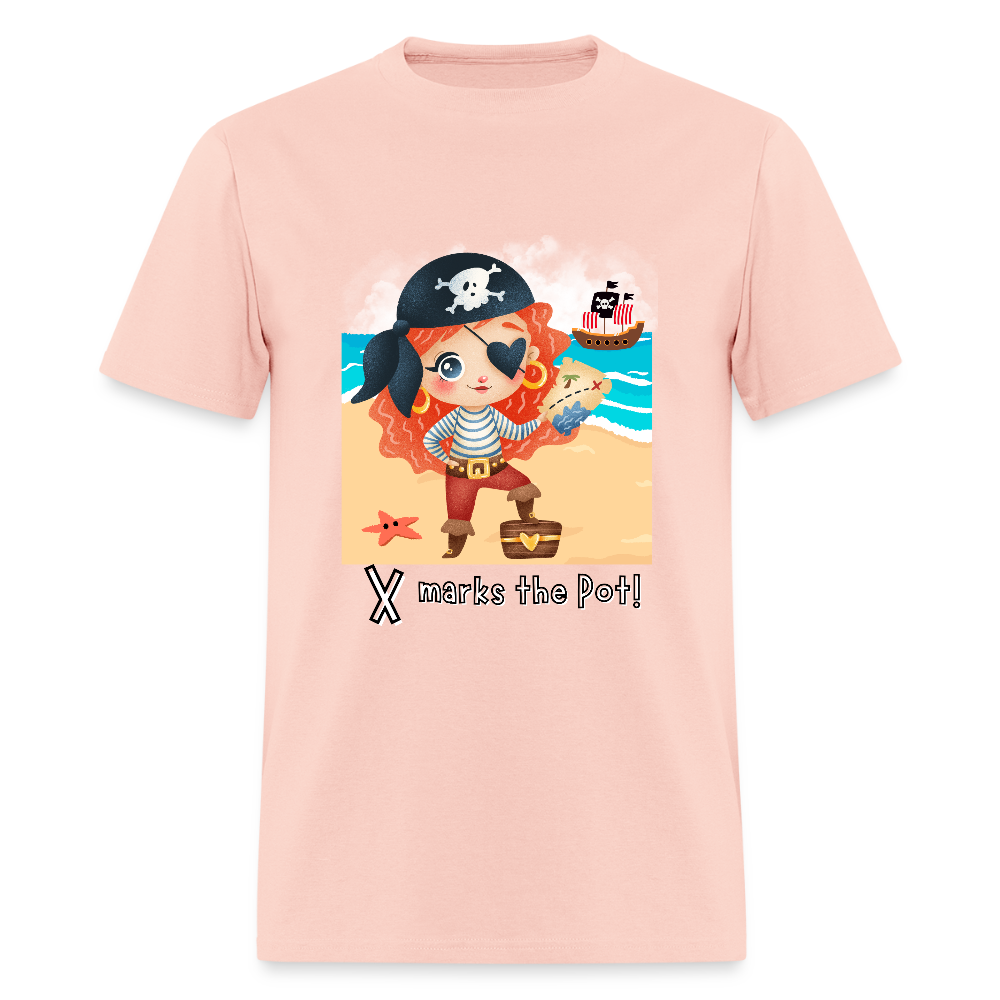 X Marks the Pot! Classic T-Shirt - blush pink 