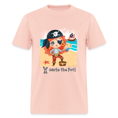 X Marks the Pot! Classic T-Shirt - blush pink 