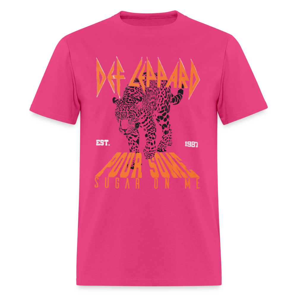 Def- Sugar T-Shirt | GILDAN 5000 - fuchsia